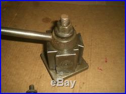 Genuine Aloris BX Quick Change Lathe Tool Post Holder with cut off holder