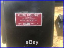 Genuine Aloris CXA Quick Change Tool Post with 10 Tool Holders (2 import) A