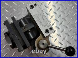 Genuine Hardinge Model A Lathe Quick Change Indexing Tool Post