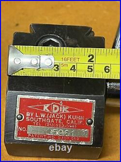 Genuine Kdk No. 05961 Quick Change Lathe Tool Post