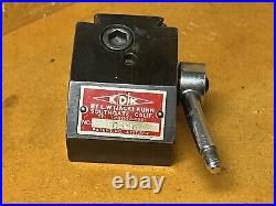 Genuine Kdk No. 05961 Quick Change Lathe Tool Post