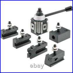 Grizzly G5689 Quick Change Tool Post Set 10 Swing