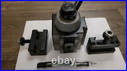 Grizzly G5690 BXA Quick Change Tool Post with two bonus toolholders