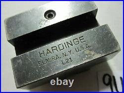 Hardinge L21 QUICK-CHANGE 7/16 Single Tool Holder For Hardinge L18 Post
