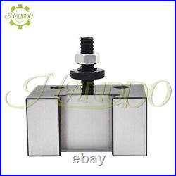 Heavy Duty Quick Change Tool Post Boring Bar Holder 4Pcs CXA #4 250-304 13-18