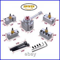 thumbnail image 2 of BFO Mini Lathe Quick Change Tool Post Package – 3/8" Boring, 1/4-3/8" Turning, 1/2" Cut-Off 2 of 5