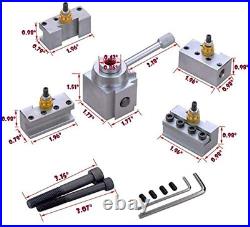 Jinwen 120018 Tooling Package Mini Lathe Quick Change Tool Post & Holders Multif