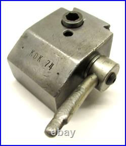 KDK 0 SERIES QUICK CHANGE LATHE TOOL POST 8 to 12 SWING