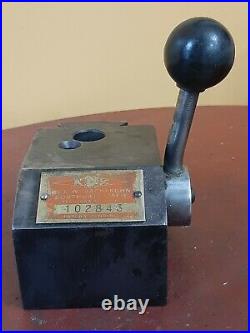 KDK 100 SERIES QUICK CHANGE TOOL POST block holder post clausing sheldon lathe