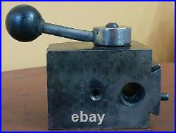 KDK 100 SERIES QUICK CHANGE TOOL POST block holder post clausing sheldon lathe