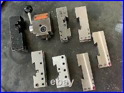 KDK 102 Quick Change Tool Post & Holders from Schaublin Lathe