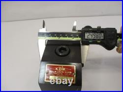 KDK Quick Change Lathe Tool Post # 150 Easy Movement Black Oxide Finish in EC