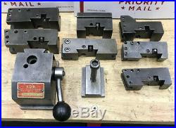 KDK TOOL POST + 7 HOLDERS SIZE 100 SERIES Quick Change Lathe