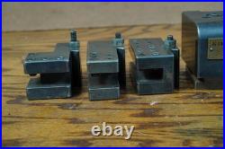 KIRKELIE Series 100 Quick Change Tool Post with 3x Tool Holders