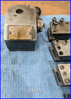 Kdk 100 Series Tool Post #101526 With 4 Quick Change Tool Holders 101, 104