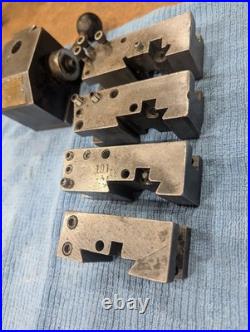 Kdk 100 Series Tool Post #101526 With 4 Quick Change Tool Holders 101, 104