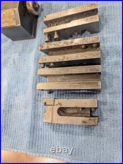 Kdk 100 Series Tool Post #101526 With 4 Quick Change Tool Holders 101, 104