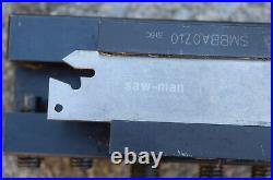Korloy SMBAA 0710 Tool Block SawMan C/O Blade SPBA100S3 Quick Change Post MS