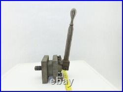 Lathe 4 Position Quick Change Manual Tool Post Holder 4-1/2x4-1/2