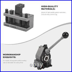 Lathe Change Tool Post Set WM210V&WM180V&0618 12X12mm Tool Rest for Swing4362