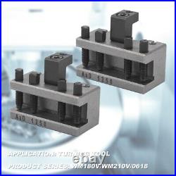 Lathe Change Tool Post Set WM210V&WM180V&0618 12X12mm Tool Rest for Swing4362