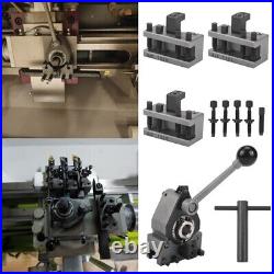 Lathe Change Tool Post Set WM210V&WM180V&0618 12X12mm Tool Rest for Swing4362