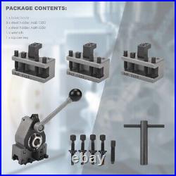 Lathe Change Tool Post Set WM210V&WM180V&0618 12X12mm Tool Rest for Swing4362