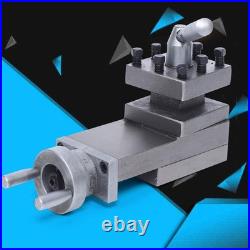 Lathe Tool Holder WM180V Metal Cross Slide Tool Post 90mm Quick Change