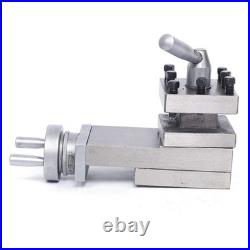 Lathe Tool Holder WM180V Metal Cross Slide Tool Post 90mm Quick Change