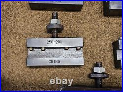 Lathe Turning Facing Tool Post Holder Quick Change Block 250 202 210 201 301 204