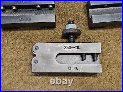 Lathe Turning Facing Tool Post Holder Quick Change Block 250 202 210 201 301 204