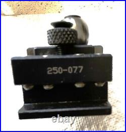 Like Sherline Quick-change Tool Post+Holders 2250 Phase II 250 075 post+5 holder
