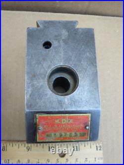 Lot of 3 KDK 153295 Quick Change Tool Post (1) & 2 other KDK Post Holders USED