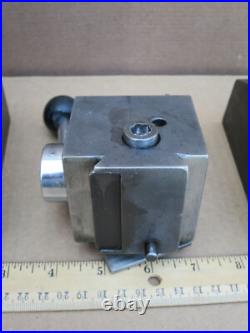 Lot of 3 KDK 153295 Quick Change Tool Post (1) & 2 other KDK Post Holders USED Lot of 3 KDK 153295 Quick Change Tool Post (1) & 2 other KDK Post Holders USED