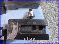 Lot of 6 Generic Quick Change Turning & Facing Lathe Tool Post Holders CHINA