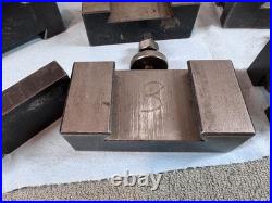 Lot of 6 Generic Quick Change Turning & Facing Lathe Tool Post Holders CHINA