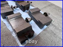 Lot of 6 Generic Quick Change Turning & Facing Lathe Tool Post Holders CHINA