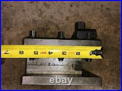 MACHINIST LATHE MILL RARE Impero Quick Change Tool Post Set in Case