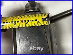 MACHINIST OfcE TOOL LATHE MILL Large Aloris Quick Change Tool Post Wedge Type