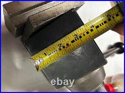 MACHINIST OfcE TOOL LATHE MILL Large Aloris Quick Change Tool Post Wedge Type
