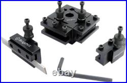 Mini Lathe's Quick Change Tool Post Set II Suits Mini & 90-115mm Centre Height Mini Lathe's Quick Change Tool Post Set II Suits Mini & 90-115mm Centre Height