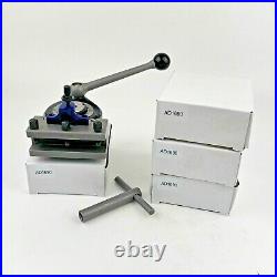 Multifix 40 Position Quick Change Tool Post A1 With 4 PCS AD1690 Turning Holders