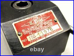 NICE! KDK-150 SERIES QUICK CHANGE LATHE TOOL POST 15 to 18 SWING