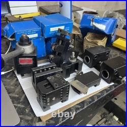 NOS Aloris BXA Quick Change Tool Post Set 7 holders