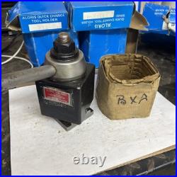 NOS Aloris BXA Quick Change Tool Post Set 7 holders