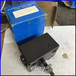 NOS Aloris BXA Quick Change Tool Post Set 7 holders