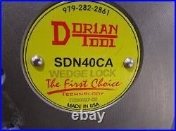 New Dorian Tool SDN40CA SUPER QUICK CHANGE TOOL POST Wedge Lock