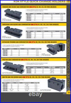New HHIP 3900-5458 Quick Change Tool Post, KDK Style-200