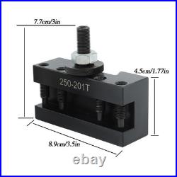 New Quick Change Tool Post BXA #1 250-201 /250-201XL + BXA 250-202 / 250-202XL
