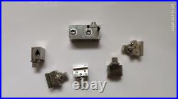 New Style Quick change tool post fits 8.0mm Watchmakers Precision Lathe New 5pcs